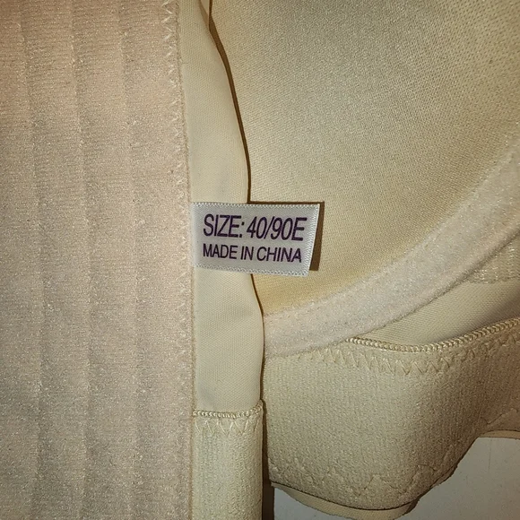 Elegant Beige Women's Bra - Picture 2 of 7